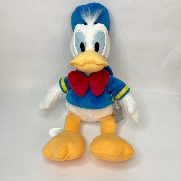 disney Store Donald Duck 15" Plush Stuffed Animal Toy with Original Tags Soft - Picture 1 of 16